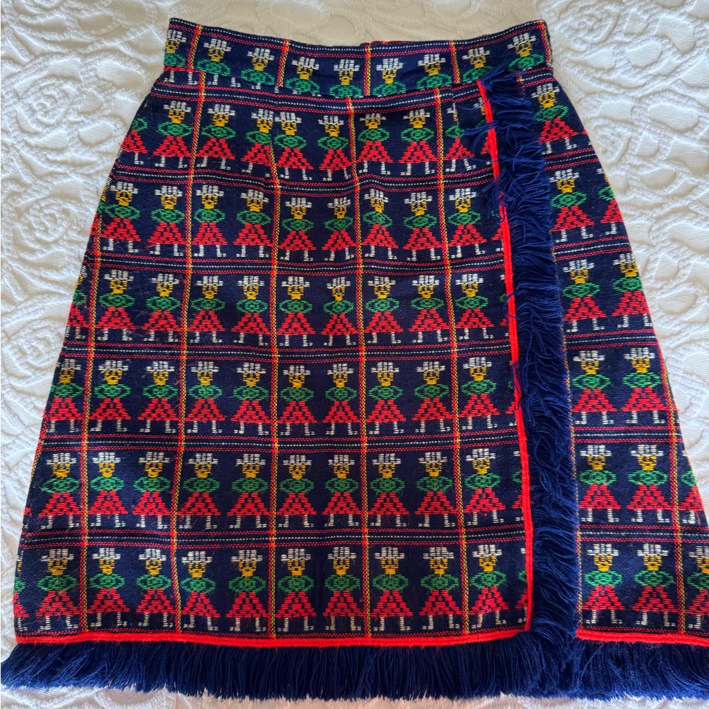 Rare Vintage 1970s Lanz Midi Skirt